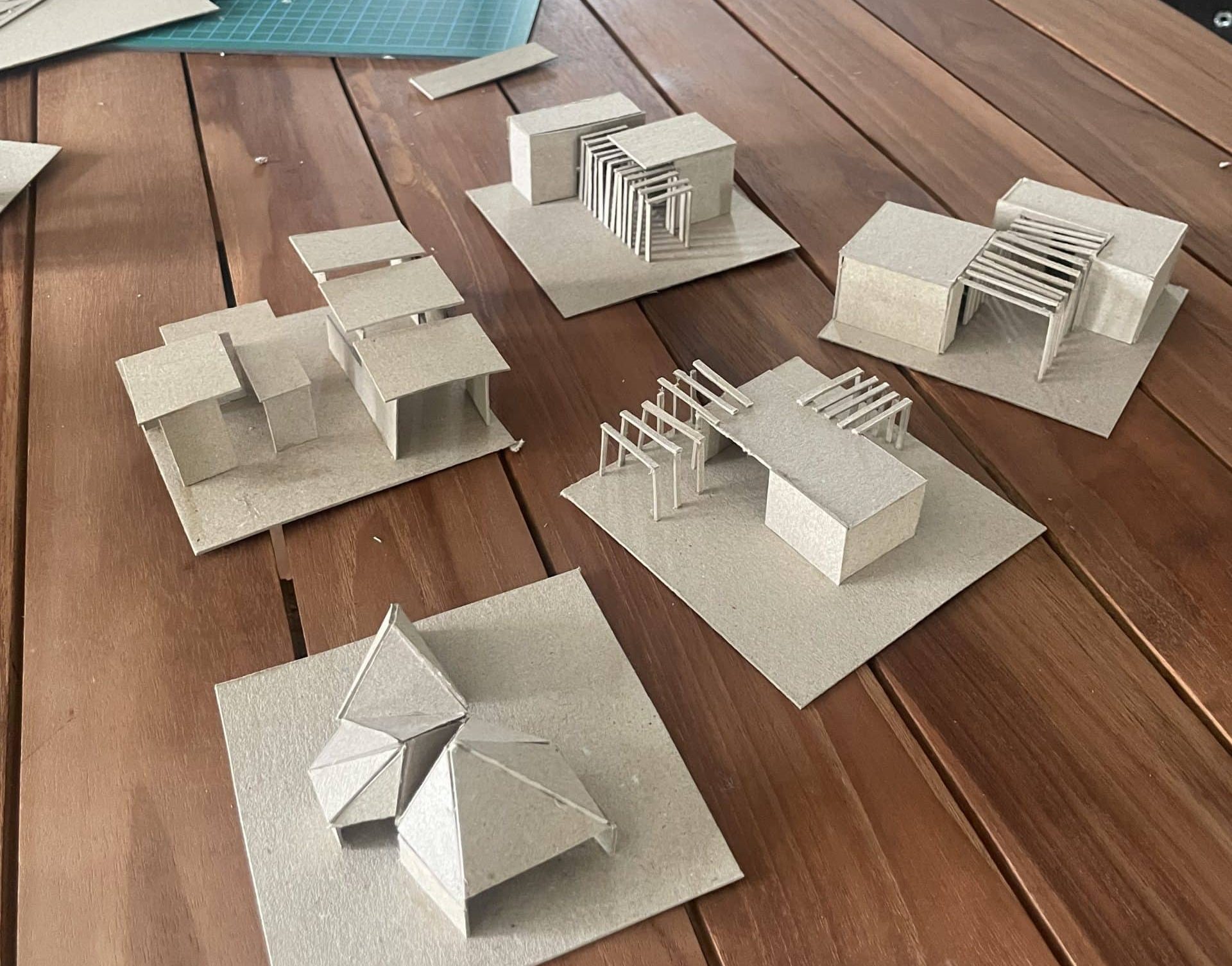 Lila Agoune - Maquettes d'études